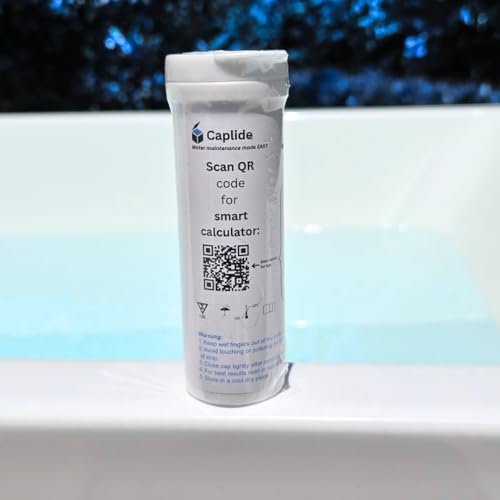 4-in-1 Cold Plunge Comprenhensive Water Quality Test Strips, Smart QR Code Testing. 100 Test-Strips