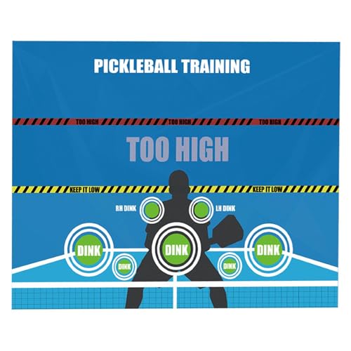 kowaku Pickleball Dink Pad, Dink Master Exercise, Rebounder Aids Pad, Pickleball Training Poster Mat, for Pickleball, Dink, Training