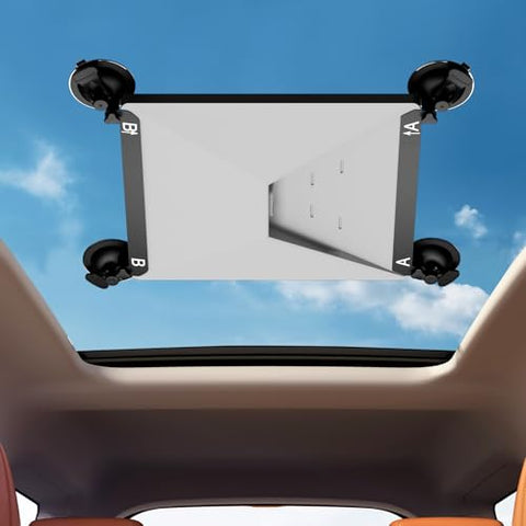 Starlink Mini Car Suction Cup Mount, Starlink Mini Accessories Secure Mounting Kit for Car Windows & Sunroofs, Strong Suction for Stable Satellite Signal on RVs, Boats, Road Trips 2 Replaceable Cups
