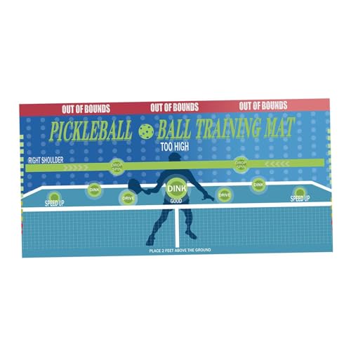 rockible Pickleball Dink Pad for Wall Pickleball Practice Rebounder Enhance Pickleball Skill Official Dink Pad for Room Exercise Yard