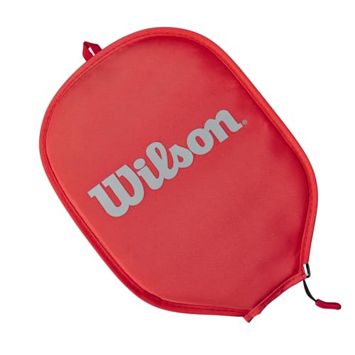 WILSON Pickleball Paddle Cover - Red/Grey