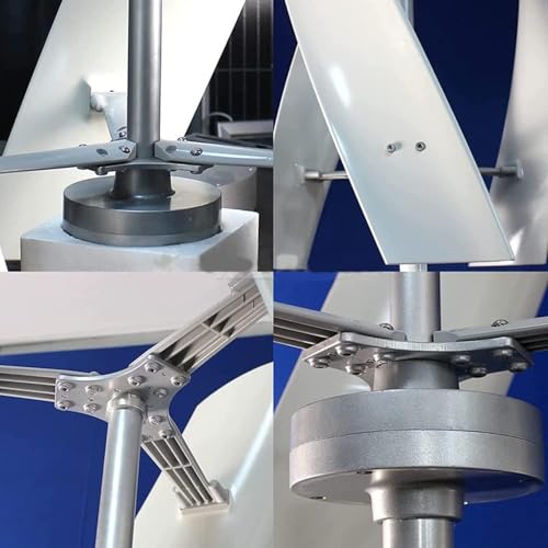 20,000W Vertical Axis Wind Turbine Kit, Grid-Tied Home Generator with Inverter & Controller, Efficient Renewable Energy for Sustainable Power, 220V Power Solution