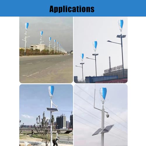 20000W Vertical Wind Turbine Generator for Home Use, Efficient 12000W-48V with Grid Inverter & Controller, Permanent Magnet Renewable Energy Solution