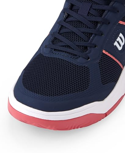 WILSON Pickle Pro Women's Pickleball Shoe - Navy Blazer/White/Dubarry, Size 8.5 US