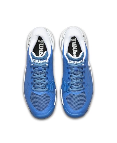 WILSON Men's Sneaker, Deja Vu Blue/White/Black, 12