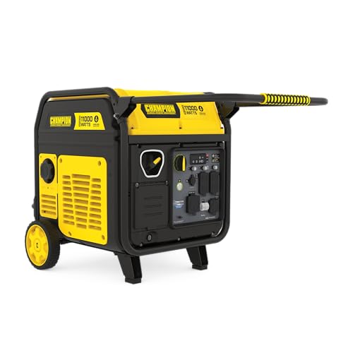 Champion Power Equipment 11,000-Watt Wireless Remote Start Home Backup Portable Inverter Generator with Quiet Technology and CO Shield