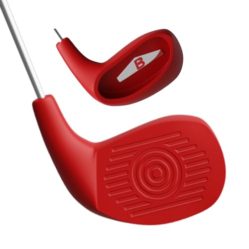 BucketGolf Club - Backyard Outdoor Golf Club with Oversize Club Head to Play BucketGolf, Hit Plastic Or Foam Golf Balls in Grass, Parks, Yards (Right, Adult (13+))