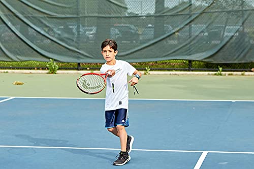 HEAD Speed Junior Pre-Strung Tennis Racquet, Lightweight Youth Tennis Racket for Kids & Beginners, Durable Aluminum Frame, Age 4-6, 21 inch, Red