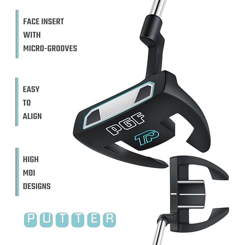 PGF Golf Gold TP Lady Complete Golf Club Package Set [17-Pieces][Flex: Ladies] [Hand: Right] [Length: Standard]