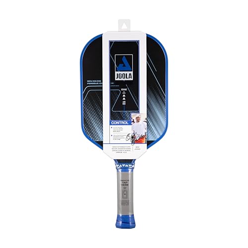 JOOLA Perseus 16mm Carbon Fiber Pickleball Paddle - CAS Surface Technology - Control & Power Paddle for Maximum Precision - USAP Approved - Aero Curve Design - Feel-Tec Pure Grip - NFC Chip Enabled