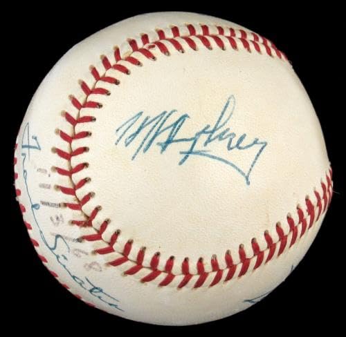 The Finest President Lyndon B. Johnson Signed National League Baseball JSA COA - Autographed Baseballs