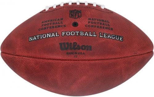 Howie Long Oakland Raiders Autographed Duke Full Color Football with "SB XVIII Champ" Inscription - Autographed Footballs