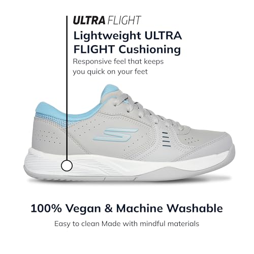 Viper Court Smash - Athletic Indoor Outdoor Pickleball Shoes | Relaxed Fit Sneakers