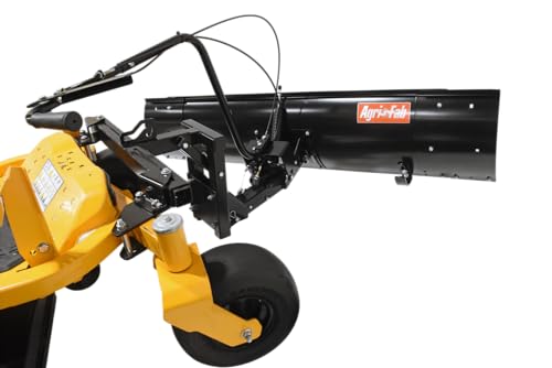 Agri-Fab 45-0613, 60-in Snow Blade for Zero Turn Lawn Mower; Swivels Left, Center and Right; Lifts Easy from seat of Tractor; Made with 14 Gauge Steel; 3 Year Limited Warranty