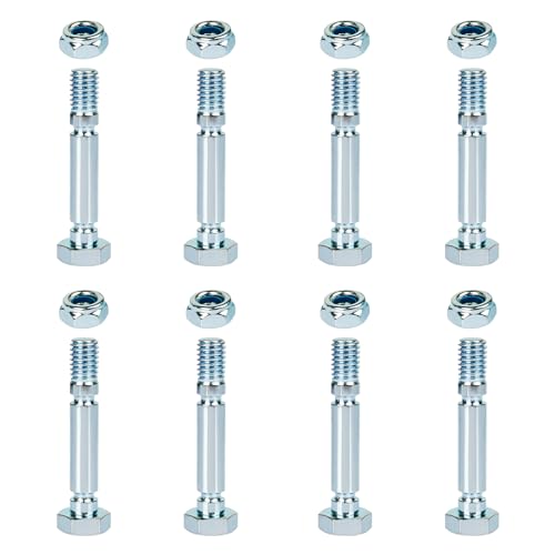 Shuisen Snowblowers Shear Pins 303160355P / 303160355 Compatible with Powersmart Snow Blower Shear Part Fit for Powersmart All Two-Stage Snow blowers, Snow Blower Replacement Parts - 8 Pack