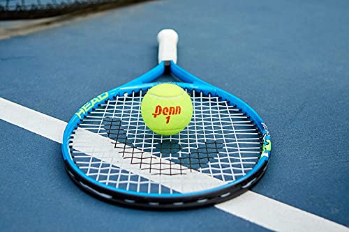 HEAD Speed Junior Pre-Strung Tennis Racquet, Lightweight Youth Tennis Racket for Kids & Beginners, Durable Aluminum Frame, Age 8-10, 25 inch, Blue
