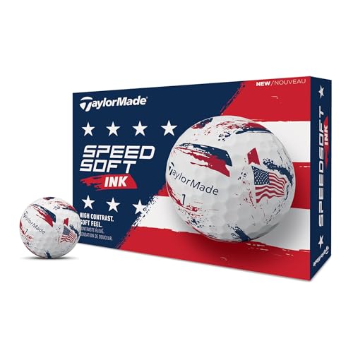 TaylorMade Golf SpeedSoft Ink USA Dozen