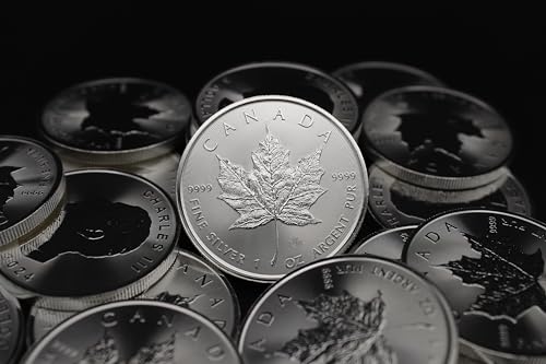 1988 - Present (Random Year) Lot of (25) 1 oz Silver Canadian Maple Leaf Coins Brilliant Uncirculated with Certificates of Authenticity $5 Seller BU