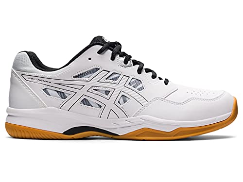 ASICS Men's Gel-RENMA Indoor Shoe, 10.5, White/Black