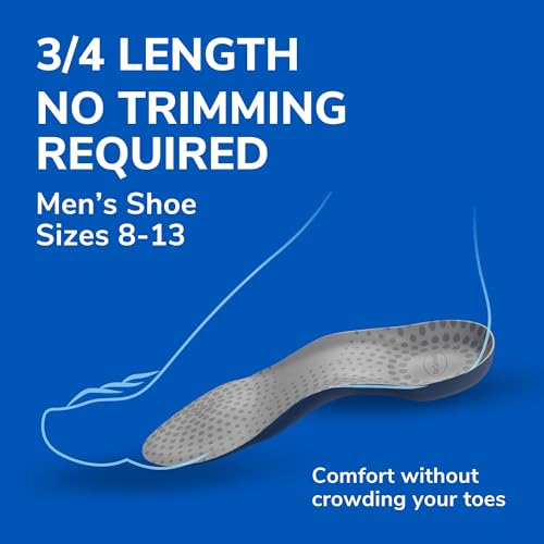 Dr. Scholl’s Comfort Tri-Comfort Insoles for Men, 1 Pair, Size 8-14