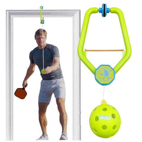 Pickleball Trainer for Solo Practice, Pickleball Rebounder for Pickleball Training and Practice Sessions, Perfect Pickleball Practice Equipment for Solo Training - Pickleball Gift and Pickleball Game