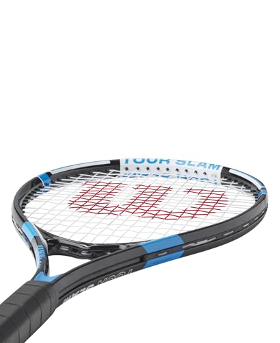 Wilson Tour Slam Adult Tennis Racquet Black/Blue - Grip Size 2-4 1/4"