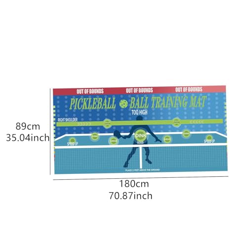 rockible Pickleball Dink Pad for Wall Pickleball Practice Rebounder Enhance Pickleball Skill Official Dink Pad for Room Exercise Yard