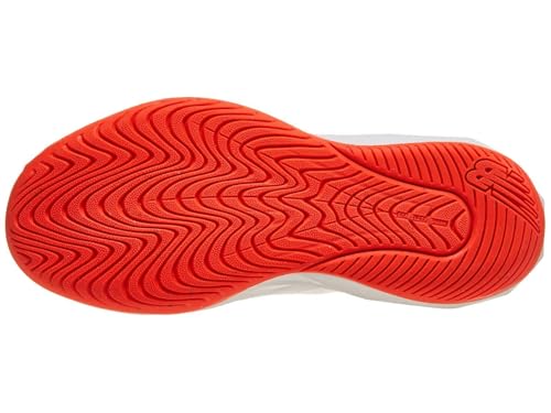 New Balance Women's 796 V4 Pickleball Tennis Shoe, White/Urgent Red, 9 M