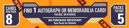 2024 Panini Contenders Football Series Factory Sealed Blaster Box with One Autograph or Rookie Ticket Memorabilia Swatch Plus Seven Inserts or Parallels Per Box Including Exclusive Blue Parallels