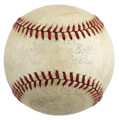 Yankees Babe Ruth Signed Harridge 1940-47 Reach Oal Baseball PSA/DNA #AK09711 - Autographed Baseballs