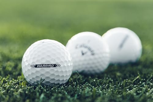Callaway Golf Warbird Golf Balls (2023 Version, White, 12 Ball Pack)