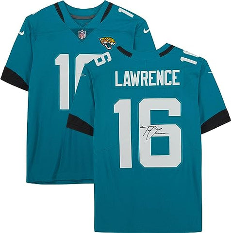 Trevor Lawrence Jacksonville Jaguars Autographed Nike Limited Jersey - Autographed NFL Jerseys