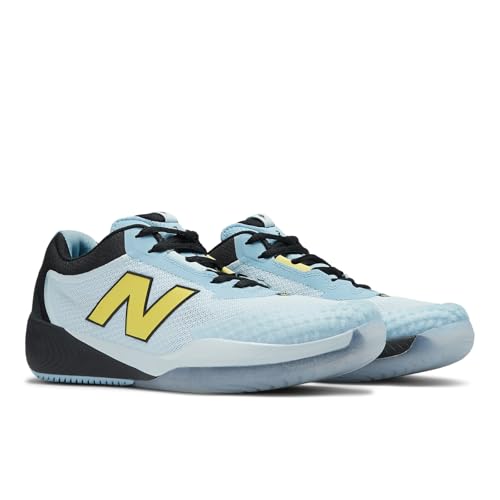 New Balance Women's FuelCell 996 V6 Tennis Shoe, Quarry Blue/Black/Firefly, 9 M