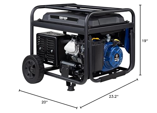 Westinghouse 6600 Peak Watt Home Backup Portable Generator, Transfer Switch Ready 30A Outlet, RV Ready 30A Outlet, Gas Powered, CO Sensor