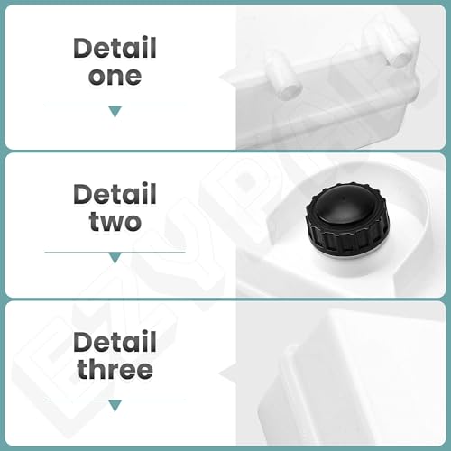 7601092MA 1.4 GAL Fuel Gas Tank w/Cap for BS/Mur-ray Lawn Mower 94073 94073MA 7601092 690294MA 690280