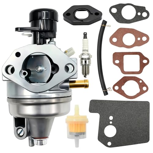 GMAPATS 16100-Z0J-H03 Carburetor Kit for Honda HS520 HS720 Snow Blowers Replace 16100-Z1A-H01 16100-ZL8-H02 With Spark Plug and Fuel Filter