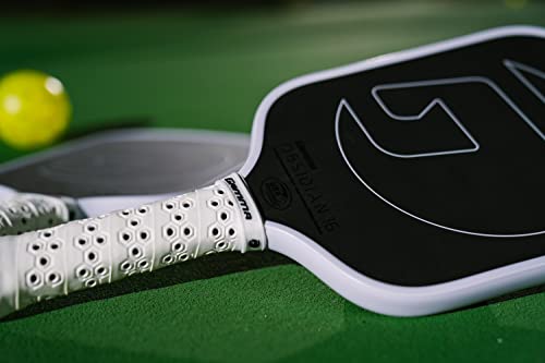 Gamma First Version Obsidian 13 Pickleball Paddle, Raw Carbon, Massive Spin, Honeycomb Grip