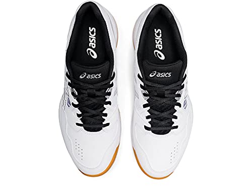 ASICS Men's Gel-RENMA Indoor Shoe, 10.5, White/Black