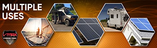 QTY 4 VMAX SLR155 Vmaxtanks AGM Deep Cycle 12V 155ah each Sla Solar and Golf Rechargeable Battery for Use with Pv Solar Panels Smart Chargers Wind Turbine and Inverters