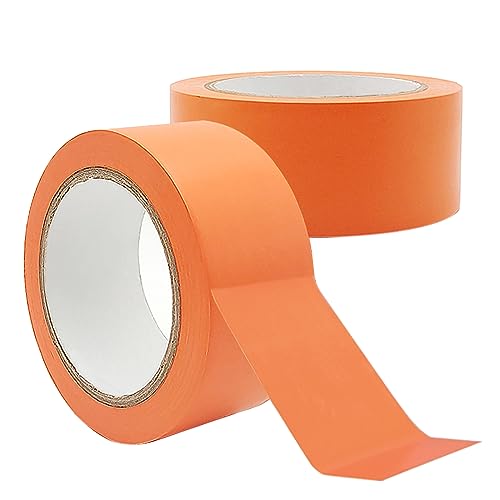 itechpanda 2 Roll Outdoor Pickleball Court Marking Tape, Anti Safety Warning Tapes 2inch x 216ft Outdoor Marking Tape Durable Sports Tape for Basketball Court Tennis Court Pickleball Court Outdoor
