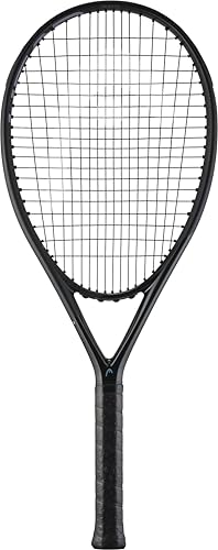 HEAD 2026 PWR 115 Tennis Racquet, 4 1/4 - Strung Mid Tension with Velocity 16 Gauge String