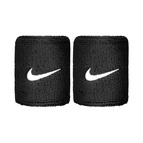 Nike Swoosh Single Tennis Wristbands (White)