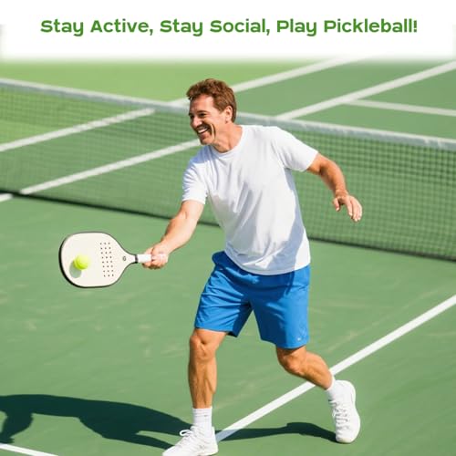 Reusable Pickball Court Stencil Kit – 44x20 ft Full-Size Stencil, Durable Plastic Court Liner for Concrete, Easy Setup with Complete Accessories (Not Paperboard)