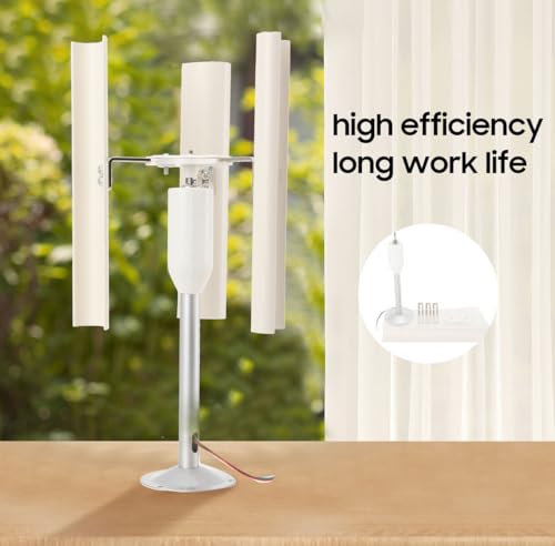 EODSAD Axis Wind Turbine Generator 3 Blades with Controller 12V 30W for Boats, Gazebos, Cabins, Homes or Industrial(No Instructions)