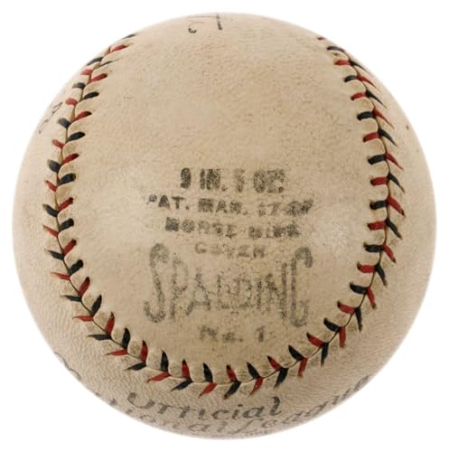 Magnificent Babe Ruth & Lou Gehrig Dual Signed 1927 National League Baseball JSA - Autographed Baseballs