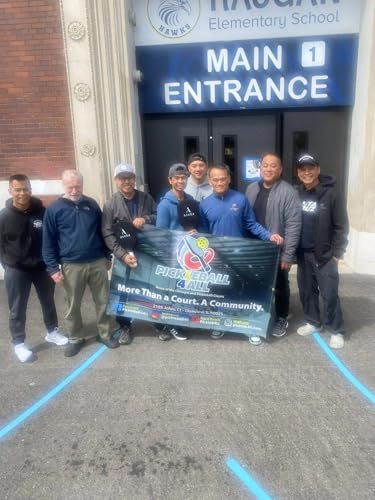 Aseka Edge Guard Vinyl Tape. A Portion of Each Sale goes Towards The Building of Indoor Pickleball Courts, Providing Paddles and Balls for Schools. (Pearl White, 8.5 Meters)