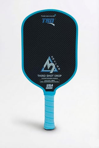 EPP PowerFoam Core Pickleball Paddles - Premium Aramid Surface Design for Ultimate Control (Elongated Body w 6" Handle)