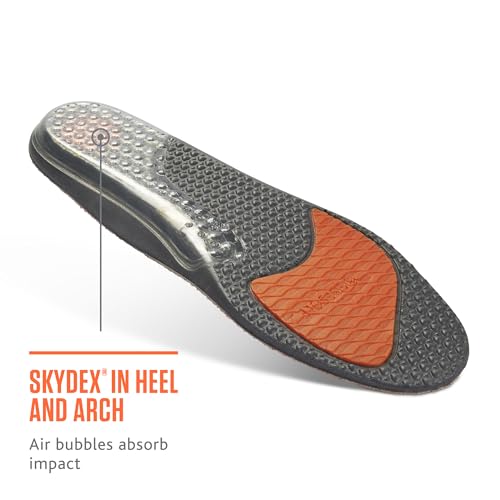 Sof Sole mens Airr Performance Full-length Insole, Orange, 11-12.5 US