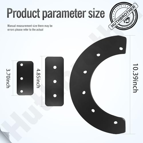 302565MA 327072MA Snow Thrower Paddle & Hardware - by Huthbrother, Compatible with Craftsman Murray 57121MA 1687312SM, for Craftsman Machines 20" 21" or 22" Snowblower