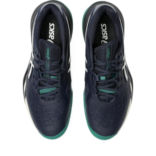 ASICS Men's Gel-Resolution X Tennis Shoes, 12, Midnight/Cream